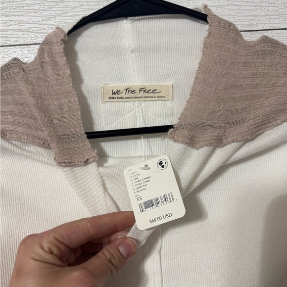 Free People We The Free Overdrive Layering Top Size XS NWT - Picture 6 of 8